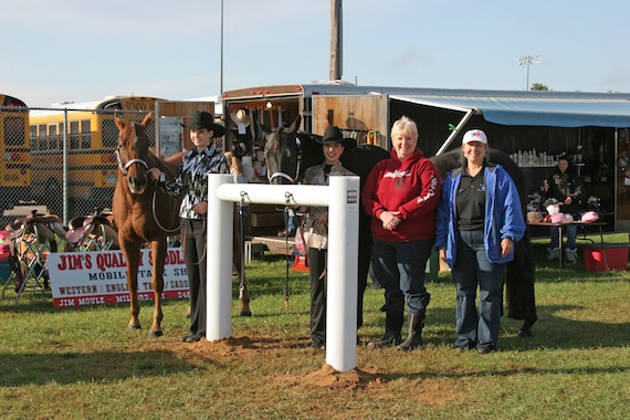 Milford High and Lakeland High School Coaches at their new Rawhide Hitching Post